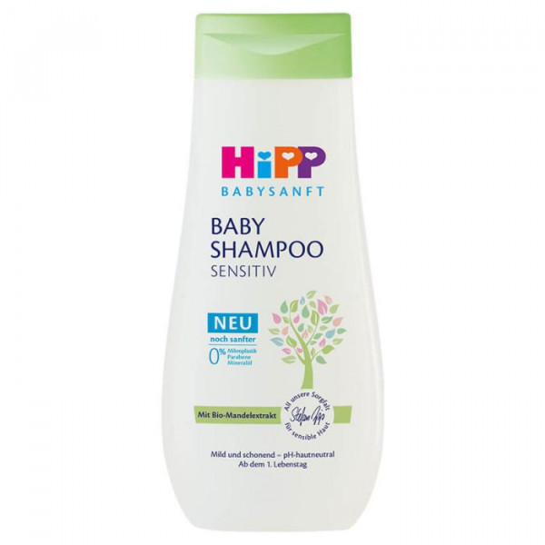 Hipp, Shampoo, Baby, mit Mandelextrakt, Bio, ph-Hautneutral, sanft